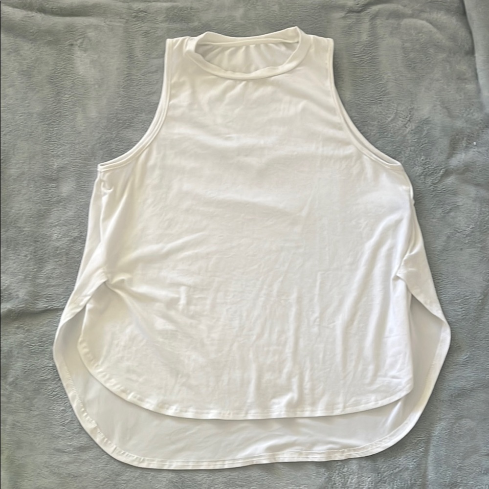 White Sleeveless Women's Top